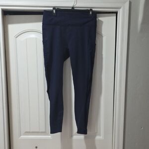 Fabletics Navy Leggings Powerhold